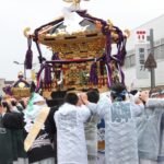 銚子 神輿パレード 銚港神社から白幡神社まで