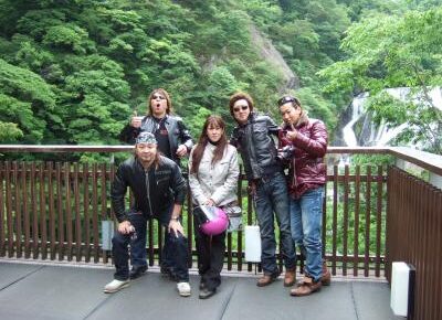 袋田の滝 新緑の季節 ハーレーツーリング