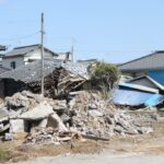 「津波 被災地」 千葉県 旭市 飯岡海岸線を走る。