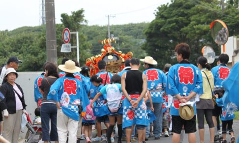 千葉県 銚子市 愛宕町内連合会 子供神輿 2011