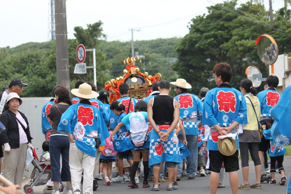 千葉県 銚子市 愛宕町内連合会 子供神輿 2011